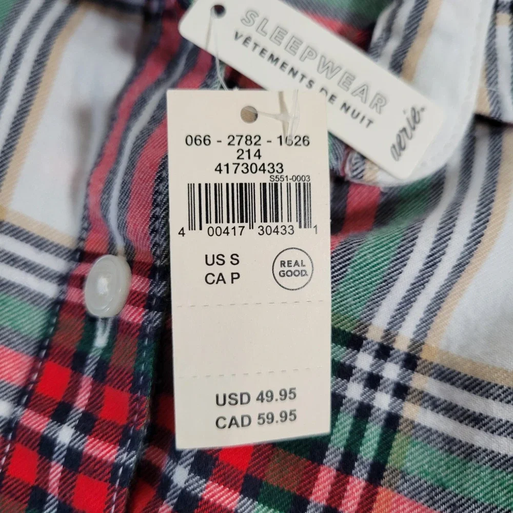 aerie flannel sleepwear